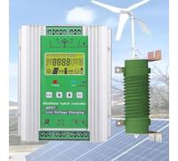 TPTAWF 5000W Wind Turbine Solar Hybrid MPPT Charge Controller for Batteries, Off-Grid Power System, Wind Generator Charger with Unloader,48v