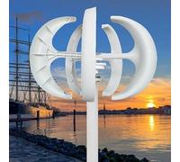 TPTAWF 8000W Wind Turbine Generator - 5-Blade Wind Power System with Controller for Home, Farm, Rvs & Boats - Renewable Energy Solution,24V