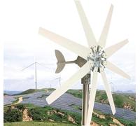 TPTAWF 8000W Wind Turbine Generator Kit - High-Efficiency Breeze Power System for Home & Weather Stations - Durable Renewable Energy,24v