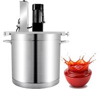 TPTAWF Electric Sauce Stirrer,Automatic Food Mixer,20L/25L/40L Stainless Steel Automatic Pot Stirrer,for Making Jam, Sauce, Filling,25L