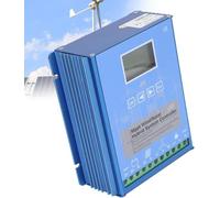TPTAWF Hybrid Wind Solar MPPT Charge Controller 9000W 12V 24V 48V, LCD Display Battery Regulator for Power Plants & Street Lamps,24v
