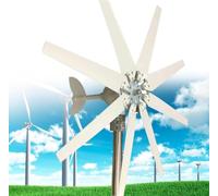 TPTAWF Low Noise 5000W Wind Turbine Generator Free Energy Wind Generator Small Windmill MPPT Controller Homeuse Street,220v