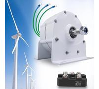 TPTAWF Low RPM 600R/Min 9000W Small Permanent Magnet Generator Ac Alternator for DIY Your Own Horizontal Wind Turbine,48V