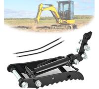 TPTAWF Mini Excavators Digger Track Crawler,Hydraulic Thumb Clip for Mini Excavators,Three Holes Excavator Clip 2 Ton Excavator Clamp