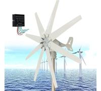 TPTAWF Wind Power Generator Low Noise 3000W Wind Turbine Energy Wind Generator Small Windmill MPPT Controller Homeuse Street,24v