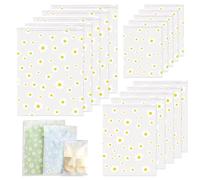 TPTGIAR 15 Pcs Hospital Bag Organiser Pouches, Reusable Zip Lock Bags, Waterproof Plastic Bags, Ziplock Bags for Clothes, Hospital Bag Maternity Essentials Organiser for Shoes Cosmetics