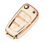 TPU 3 Button Car Remote Key Case Cover For A1 A3 Q3 Q7 R8 A6L TT