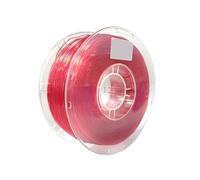 TPU 90A and 85A Soft Elastic 3D Printer Filament Printing Plastic Material 1.75mm Consumables Filaments(90A Transparent red)