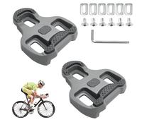 TPU Anti-Slip Cleats Compatible with Look Keo, Cycling Cleats Set for Road & Indoor Use, Use for Clipless Pedals, Cycling Shoes, Road Bike Pedals, Cleat for Road Bicycle Shoes