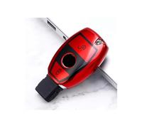 TPU Car Key Case Cover Keychain For Mercedes For Benz A C E S G Class GLA CLA GLK GLC CLS W204 W463 W176 W251 W205 AMG(RED,2 button)