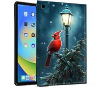 TPU Case for iPad Air3/10.5 2019/7th 10.2 2019/2020 for iPad 9th 2021 - Slim Fit Shockproof Protective Cover with Northern Cardinal Bird Design for iPad 10.5"