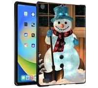 TPU Case for Kindle Fire HD 7 5th 7th 9th Generation (2015 2017 2019 Release) - Slim Fit Shockproof Protective Cover with Snowman Design for Fire HD 8 2018