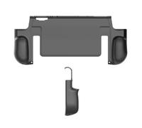 TPU Case with Stand for Switch 2 Ergonomic Handle Grip Cover Shockproof Protective Case Sleeve for Switch 2 Handheld