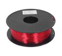 TPU Filament 1.75mm 1KG Bundle, Flexible Clog - Free TPU Filament for FDM 3D Printers, High Toughness & Low Warping with Excellent Interlayer Adhesion (Transparent Red)