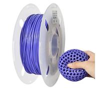 TPU Filament, PRILINE 85a Flexible Soft 3D Printer Filament 0.5KG 1.75mm Spool, Flexible Soft TPU 3D Printing Filament, Purple