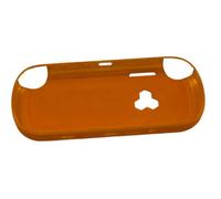 TPU Flexible Protective Housing Case Shell for TRIMUI Smart PRO S Console,3D Printed Protective Cover,Wear-Resistant,Washable Handheld Game Machine Case for TRIMUI Smart PRO S (Transparent Orange)