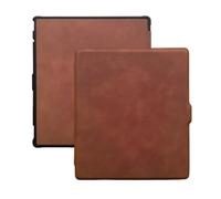 TPU Hand Strap Cover Case Compatible with Boox Go 7 / Color 7 7" | Built-in Hand Strap, Auto Wake/Sleep, Foldable Stand(Dark Brown,Go Color 7)