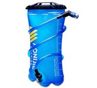 TPU Hydration Bladder, 1.5L 2L 3L Water Reservoir Bag, BPA Free Hydration Pack Replacement Leak Proof for Running Cycling Hiking Camping (Blue - TPU, 2L)