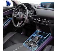 TPU Interior Protective Film Anti-Scratch Repair LHD Car Center Console Gear Panel Navigation Screen ，For CX30 2020-2024 Interior decoration