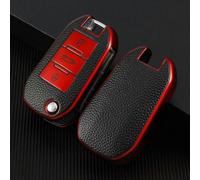 TPU Leather Car Key Case Cover Bag Shell for Citroen C3 C4 C5 C6 Cactus Picasso Xsara for Peugeot 308 3008 508 208 408 307