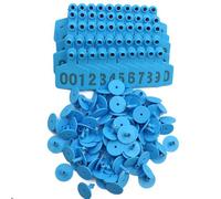 TPU Livestock Mark， Livestock Ear Tags Identification Number Multiple Ranges(Blue,201-300)