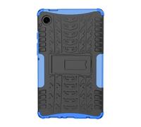 TPU+PC Armor Stand Cover Suitable For Samsung Galaxy Tab A9 8.7inch/Tab A9 Plus 11inch 2023 Tyre pattern Drop-proof Case(Blue,Tab A9 Plus 11inch 2023)