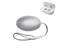 TPU Protective Case Compatible with Huawei FreeBuds Neo, Crystal Clear Soft Cover with Lanyard, Shockproof Skin for Wireless Earbuds Charging Box, Travel Sports Accessory