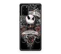 TPU Silicone Case for Samsung Galaxy S20 FE Nightmare Before Christmas Mr Jack Tim Burton Skeleton Bones Dark