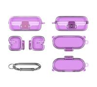 TPU Transparent Case for Sony WF-C510 Protective Cover (Transparent Purple)