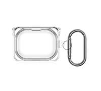 TPU Transparent Protective Case Shockproof Clear Soft Protective Cover w/Keychain for Nothing Ear (a) Wireless Earbuds