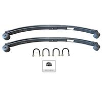 Tpuk Pair Of Double 2 Leaf Spring For Transit 2.2 2.4 Fwd Rwd 75Mm Bushes Ubolts 1787095