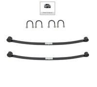 Tpuk Pair Of Single Leaf Springs For Transit 2006 On Mk7 2.4 Rwd Ubolts Spring