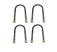 Tpuk Set 4 U Bolt Locknuts 3 4 5 Leaf Spring For Transit Mk7 Mk8 75Mm Wide