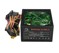 TPUOTI 1000W Power Supply 120mm LED Fan 24 Pin PCI SATA ATX 12V Computer Power Supply for PC Compurter Case