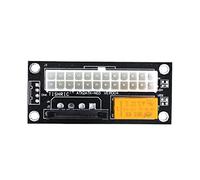 TPUOTI 10Pcs Dual PSU Power Supply Sync Starter Extender Card Add2psu ATX 24Pin To 4Pin SATA Molex Adapter Riser Miner Mining(10Pcs Black Sata)