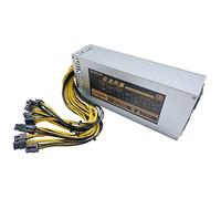 TPUOTI 1800/2000W PC Power Supply for Bitcoin Miner ATX 2000W PICO PSU Ethereum2000W ATX Power Supply Bitcoin 12V V2.31 ETH Coin Mining(1800W)