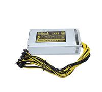 TPUOTI 2000W 2500W Quality BTC 2U Mining Power Supply ETH Rig Miner S9 S7 L3+ Low Power Consume(2000W)