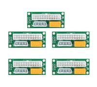 TPUOTI Dual PSU Power Supply PC Block Synchronizer ADD2PSU ATX 24Pin To 4Pin Molex Connector Riser Miner Mining Adapter(5pcs green 4pin)