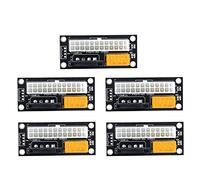 TPUOTI Dual PSU Power Supply PC Block Synchronizer ADD2PSU ATX 24Pin To 4Pin Molex Connector Riser Miner Mining Adapter(5pcs black sata)