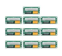 TPUOTI Dual PSU Power Supply PC Block Synchronizer ADD2PSU ATX 24Pin To 4Pin Molex Connector Riser Miner Mining Adapter(10pcs green sata)