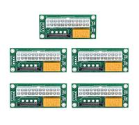 TPUOTI Dual PSU Power Supply PC Block Synchronizer ADD2PSU ATX 24Pin To 4Pin Molex Connector Riser Miner Mining Adapter(5pcs green sata)