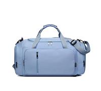 TPUOTI Fitness Gym Travel Bag Sports Handbag Women Men Dry Wet Shoes Pocket Single Shoulder Crossbody Swimming Yoga Backpack Duffel Bag(Blue)