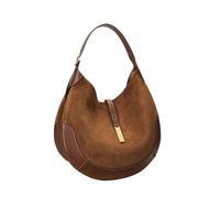 TPUOTI New Suede Vintage Women's Shoulder Bag Luxury Bags 2025 Ladies Large Capacity Tote Youth Fashion Handbag Fancy Sale Lady Trend(Brown)