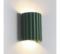 TPWEWRX Modern Resin Wall Sconce Creative Simplicity Backdrop Wall Light Lighting Fixtures Living Room Wall Lamp Hallway Bedside Wall Lights for Study Bedroom Entrance (Green)