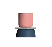 TPWEWRX Nordic Modern Macaron Pendant Light Fixtures Creative Ceiling Hanging Light Art Deco Pendant Lighting Chandelier for Restaurant Cafe Kitchen Island Living Room Bedroom (B)