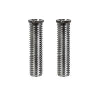 TPZORJX 2 Pieces Hollow Screw Sink Strainer - M12 x 70 mm Copper Drain Strainer Screw, Sink Basket Screw for Strainer Basket Valves Kitchen Drains Drain Set Accessories