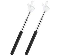 TPZORJX 2 Pieces Telescopic Pointer - Extendable Pointing Stick, for Teacher Mini Hand Teaching Pen Retractable Finger Pointer for Primary School Teacher