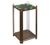 TQ Snooker Billiard Cue Rack,8-Hole Freestanding Pool Cues Racks,Billiard Accessories,for Home School Gym/As Shown / 32x60cm