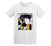 TqaSerHqs Psychedelic Furs Talk Tour Hits Custom T-Shirt White L