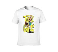 TqaSerHqs Tank Girl Comics Punk Girl Cool Birthday Present Cool T-Shirt White L